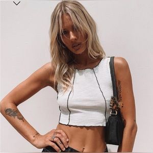 Princess Polly Christa Top in White